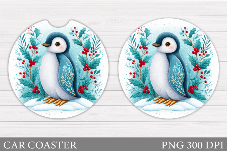 Christmas Penguin Clipart Image 3