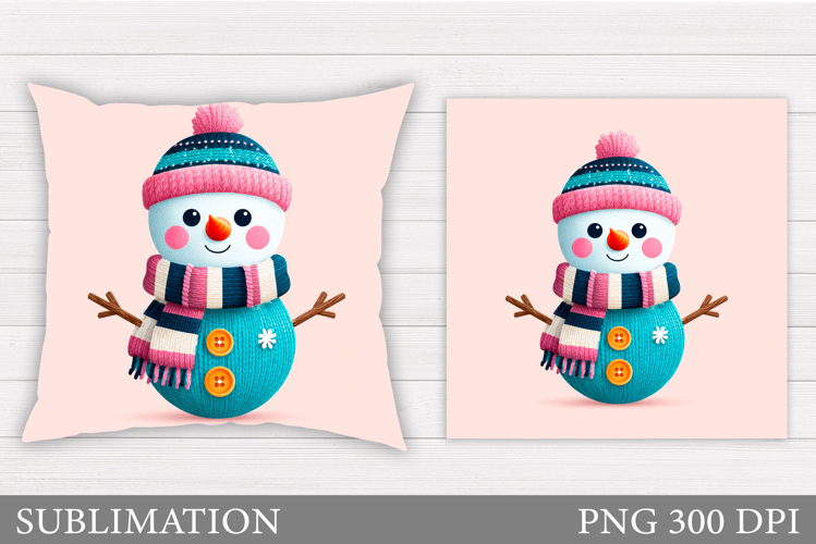 Snowman Sublimation Image 2