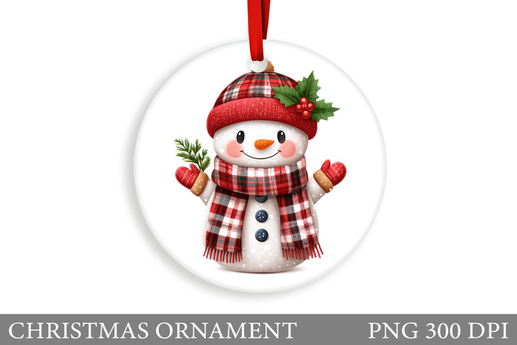 Cute Snowman Clipart Image 7