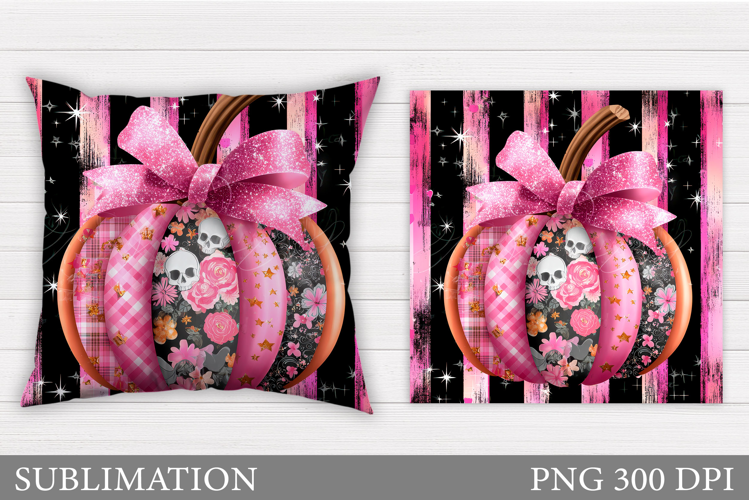 Pumpkin Pillow Design. Pumpkin Sublimation