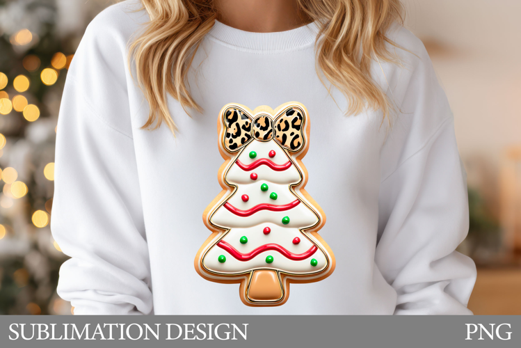 Christmas Tree T-Shirt Design. Christmas Tree Sublimation
