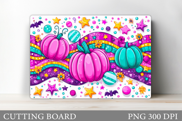 Pumpkin Cutting Board Design. Pumpkin Sublimation