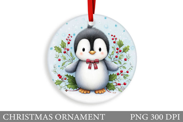Christmas Penguin Clipart Image 7