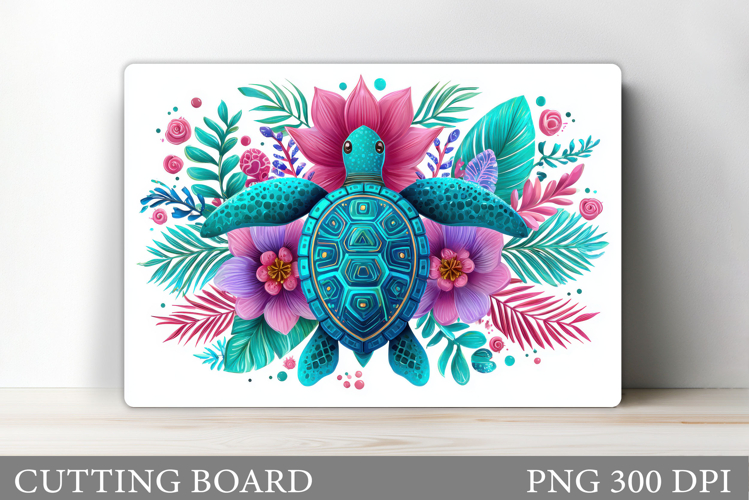 Sea Turtle Cutting Board. Sea Turtle Sublimation