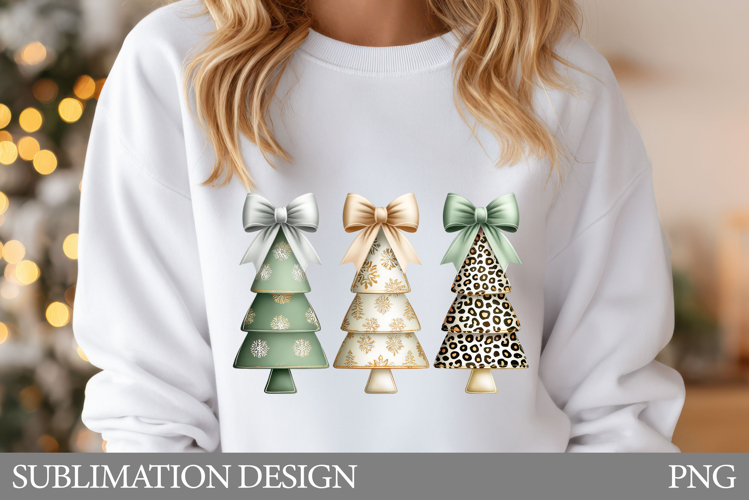 Christmas Tree Sublimation. Christmas Tree T-Shirt Design