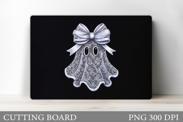 Halloween Ghost Cutting Board. Halloween Cutting Board