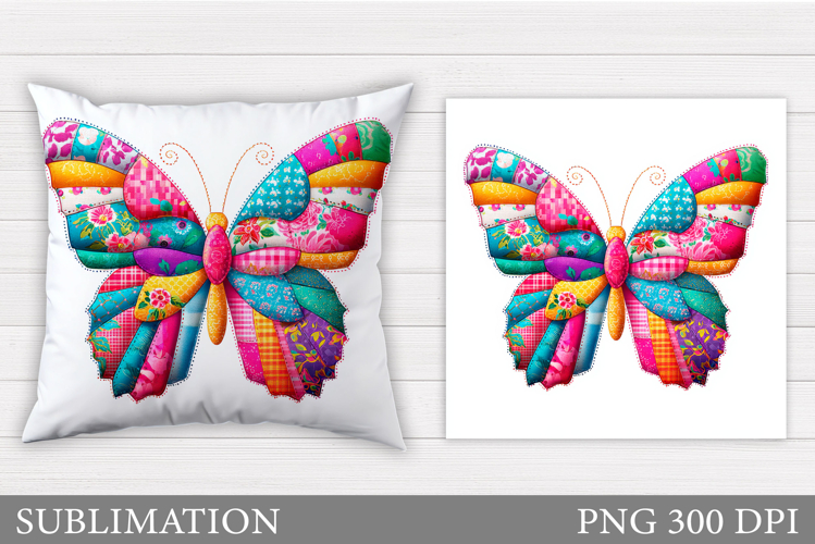 Butterfly Pillow Design. Butterfly Flowers Pillow