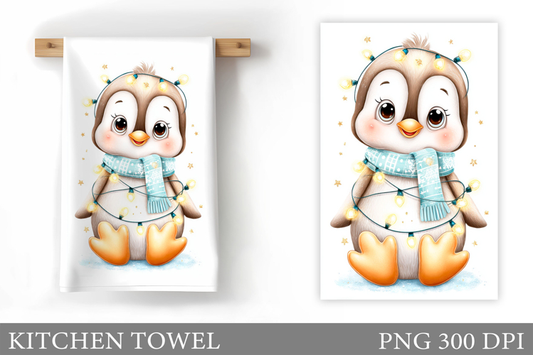 Cute Penguin Clipart Image 3