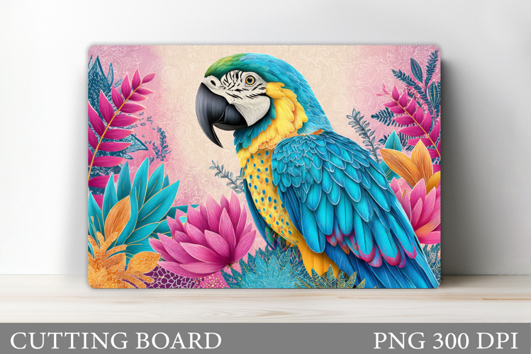 Parrot Cutting Board Design. Parrot Kitchen Cutting Board