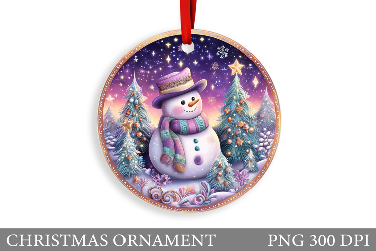 Cute Snowman Clipart Image 8