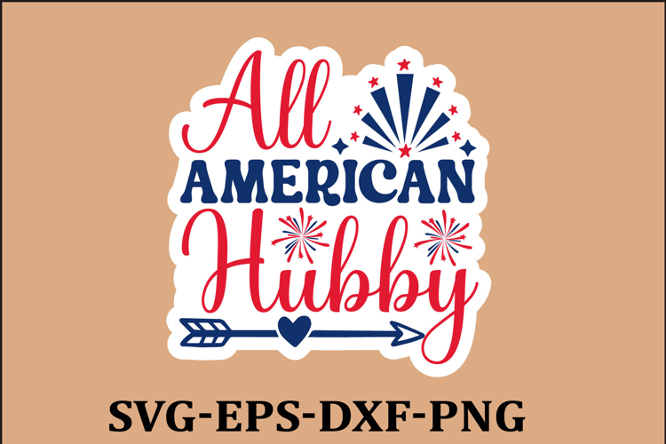 4th of July Sticker Svg Design, Patriotics Quotes Svg, 4t
