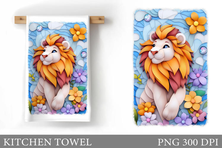 Cute Lion Clipart Image 9