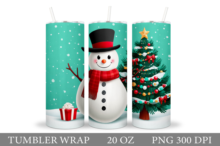 Cute Snowman Clipart Image 8