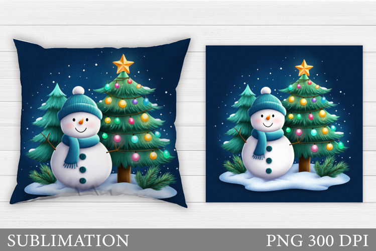Snowman Sublimation Image 16