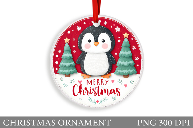 Christmas Penguin Clipart Image 17