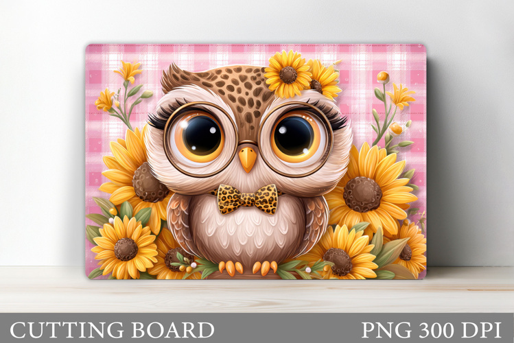 Cute Owl Cutting Board. Owl Kitchen Cutting Board