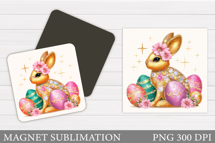 Easter Bunny Magnet Design. Easter Bunny Sublimation