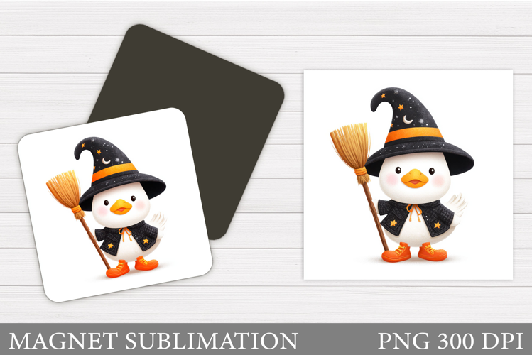 Halloween Goose Magnet. Halloween Magnet Sublimation