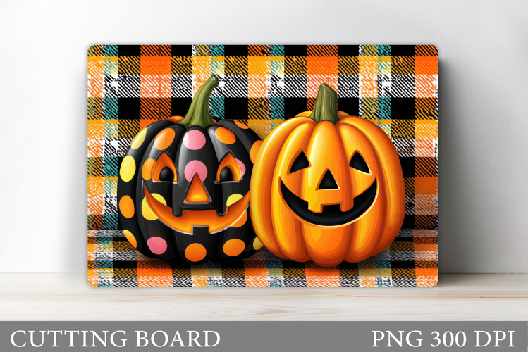 Halloween Pumpkin Cutting Board. Halloween Cutting Board