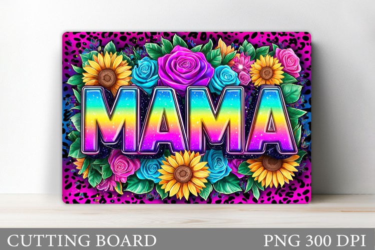 Mother's Day Cutting Board. Mother's Day Sublimation