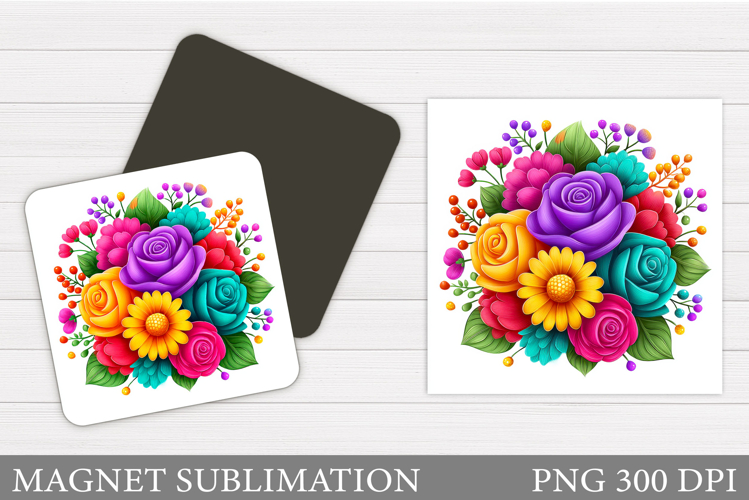 Blue Flowers Clipart Image 2
