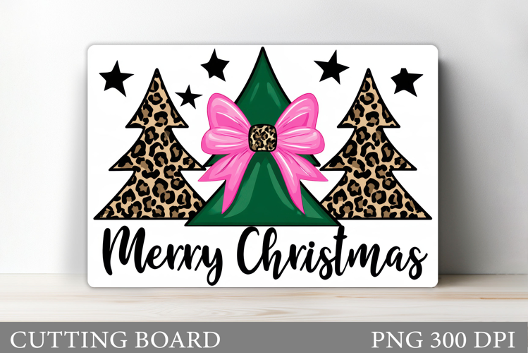 Merry Christmas Cutting Board. Christmas Cutting Board