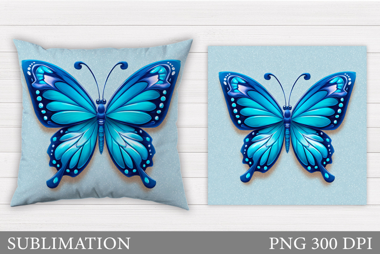 Butterfly Pillow Design. Butterfly Sublimation