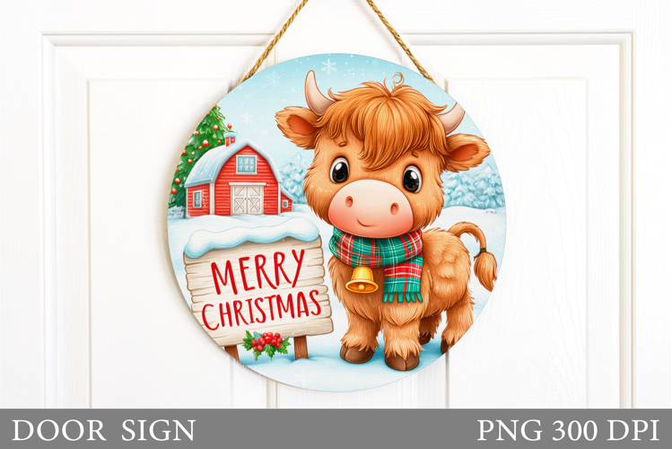 Cute Cow Clipart Image 8