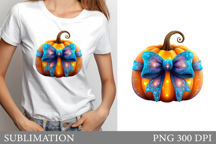Pumpkin T-Shirt Design. Pumpkin Sublimation