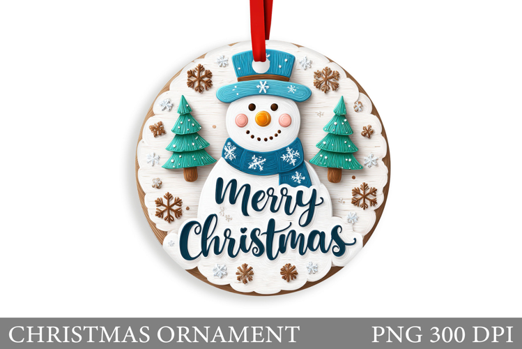 Cute Snowman Clipart Image 7