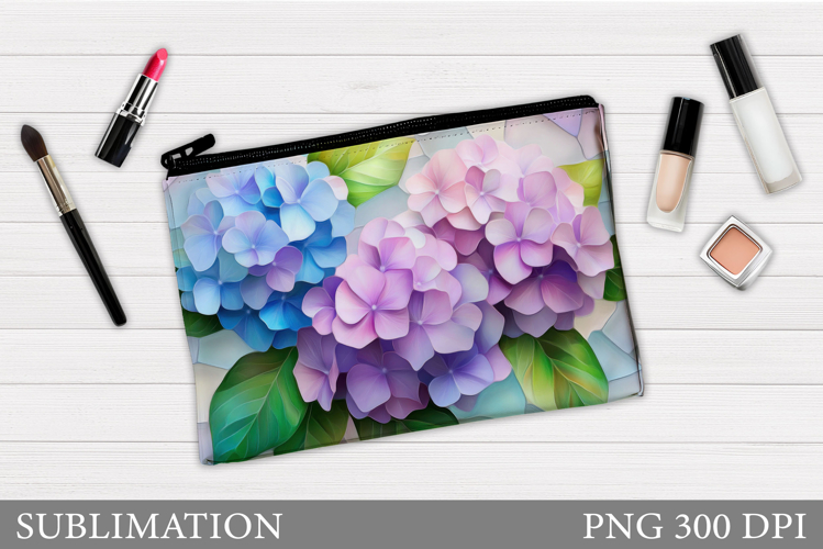 Flowers Makeup Bag Design. Flowers Makeup Pouch Sublimation