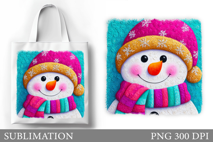 Snowman Sublimation Image 22