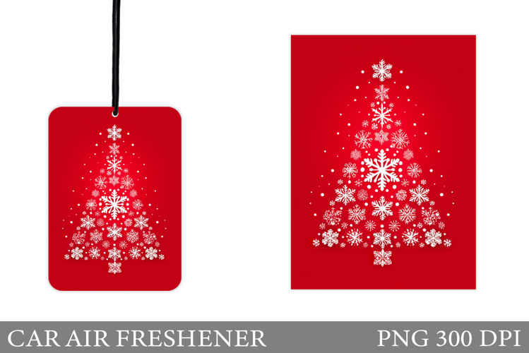 Christmas Tree Car Air Freshener. Winter Car Air Freshene