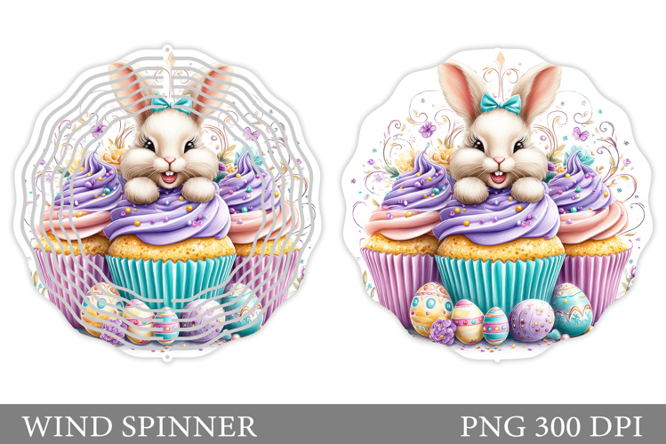 Easter Bunny Wind Spinner. Easter Wind Spinner Design