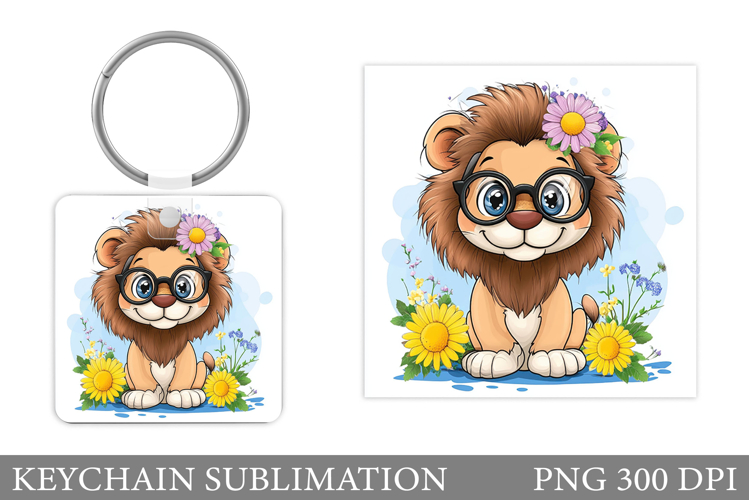 Cute Lion Clipart Image 16