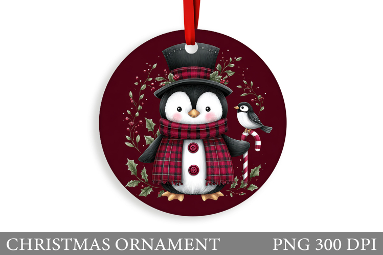 Christmas Penguin Clipart Image 7