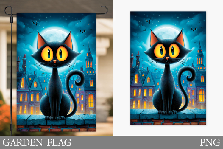 Black Cat Clipart Image 13