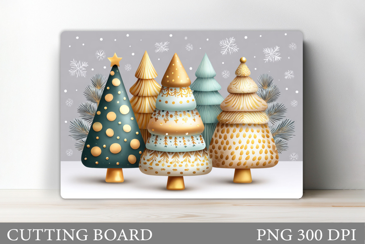Christmas Tree Cutting Board. Christmas Tree Sublimation