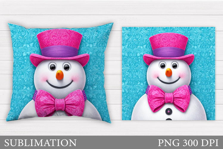 Snowman Sublimation Image 6
