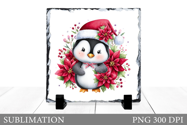 Christmas Penguin Clipart Image 8