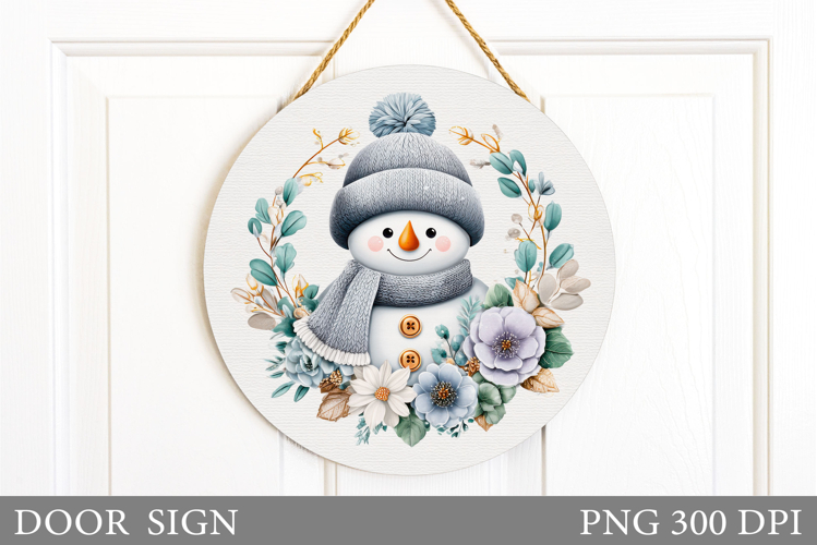 Christmas Snowman Clipart Image 5
