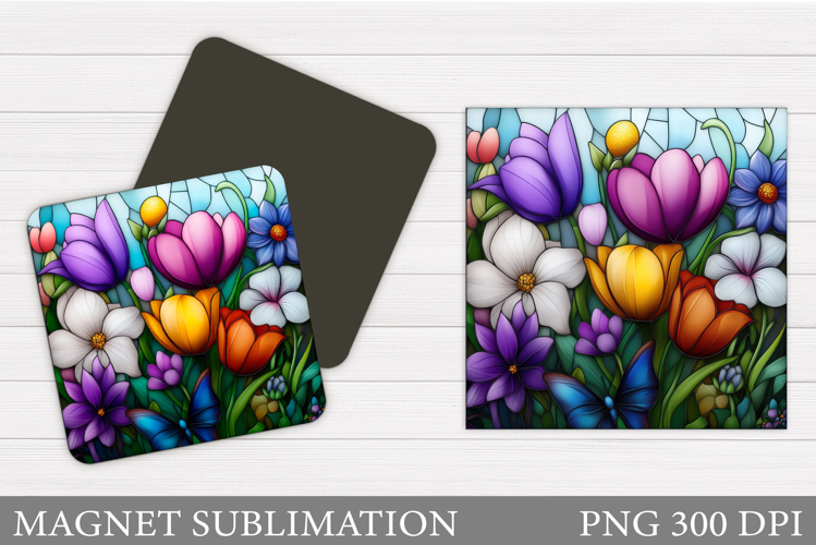 Blue Flowers Clipart Image 4