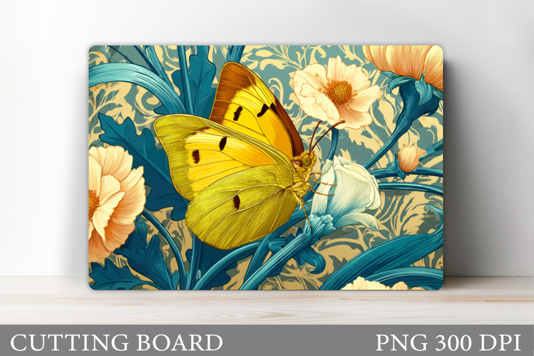 Butterfly Cutting Board Design. Butterfly Sublimation