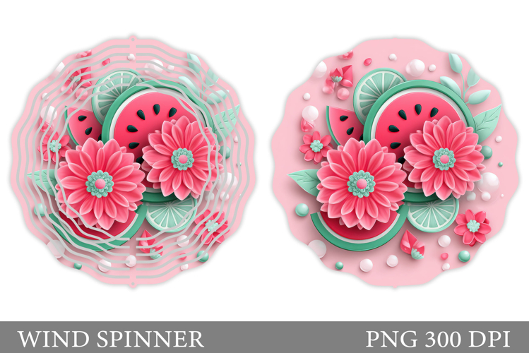 Watercolor Watermelon Clipart Image 8