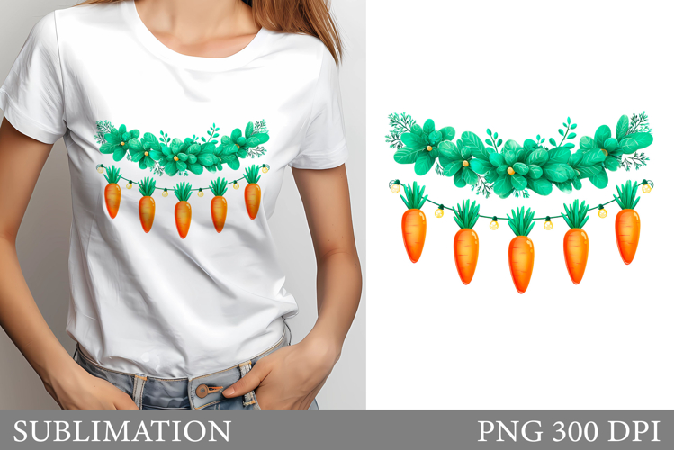 Carrot T-Shirt Design. Carrot Sublimation