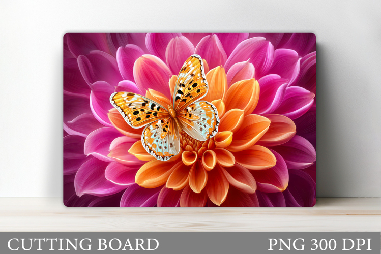 Butterfly Cutting Board. Butterfly Sublimation