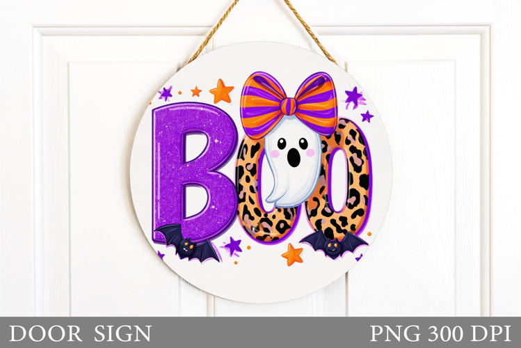 Halloween Door Sign Sublimation. Halloween Door Sign Design