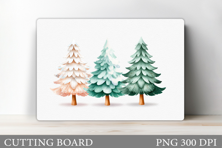 Christmas Tree Cutting Board. Kitchen Cutting Board Design