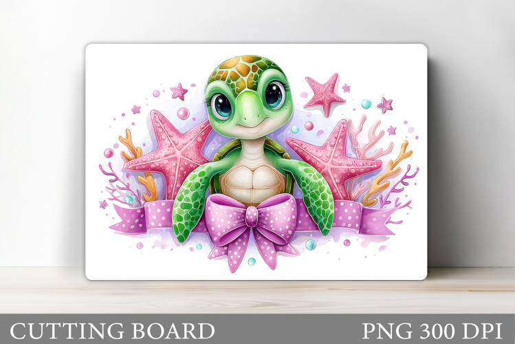 Cute Turtle Clipart Image 2