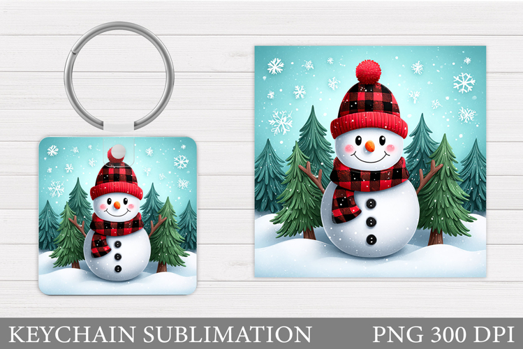 Cute Snowman Clipart Image 9